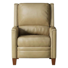 Brown Manual Recliner with Plush Seat and Classic American Style