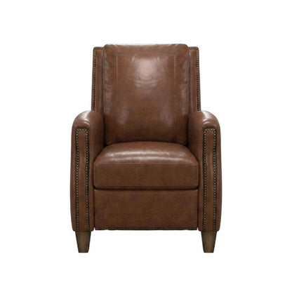 Chestnut Recliner Two Pack with Transitional Style and Comfortable Seating
