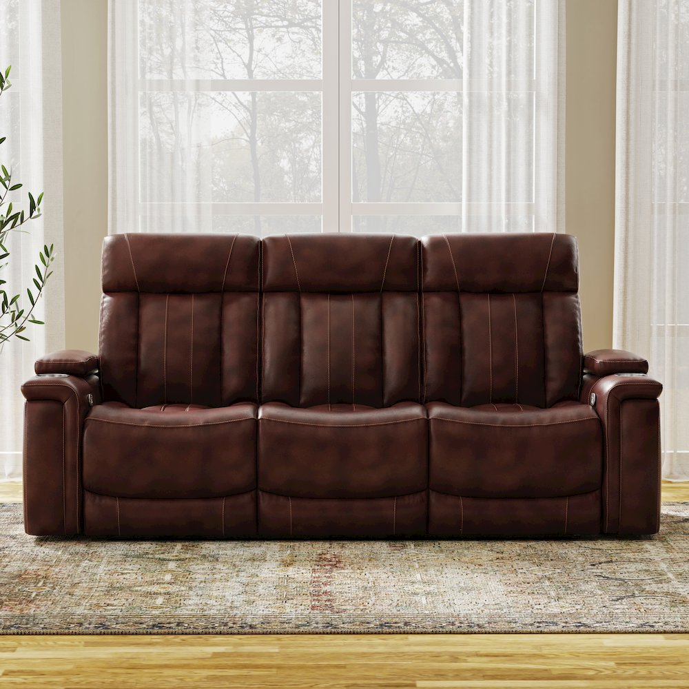 Royce - Fantom Brown Power Reclining Sofa and Two Recliners