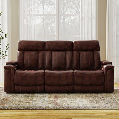 Royce - Fantom Brown Power Reclining Sofa and Two Recliners