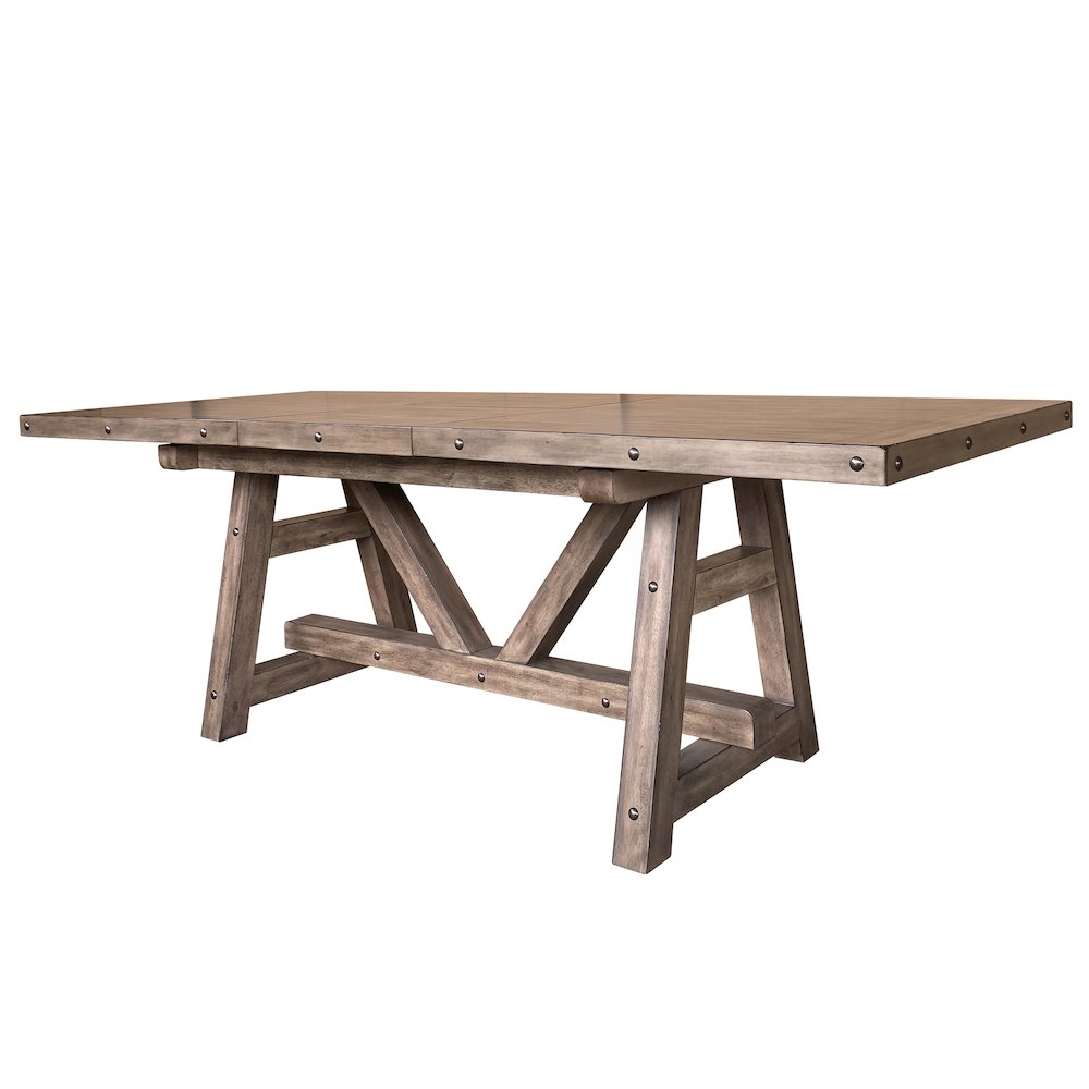 Lodge Dining Counter Height Extendable Dining Table