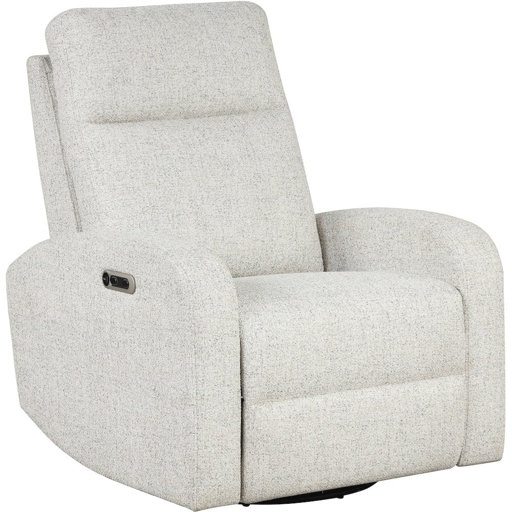 Thriller - Natural Beauty Quartz Power Swivel Glider Recliner Two Pack