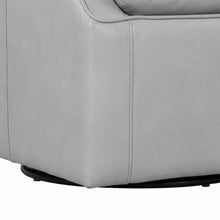 Grey Swivel Accent Chair with Traditional Design and Comfortable Seat