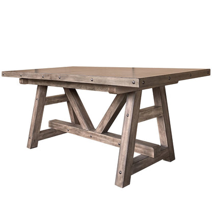 Lodge Dining Counter Height Extendable Dining Table