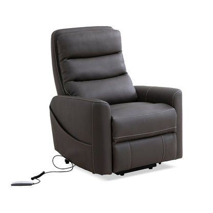 Hercules-Haze Power Lift Recliner with Articulating Headrest Two Pack