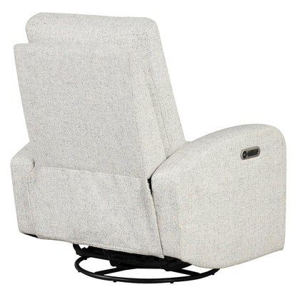 Thriller - Natural Beauty Quartz Power Swivel Glider Recliner Two Pack