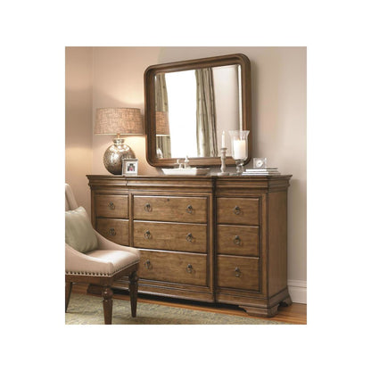 Drawer Dresser In Cognac Color