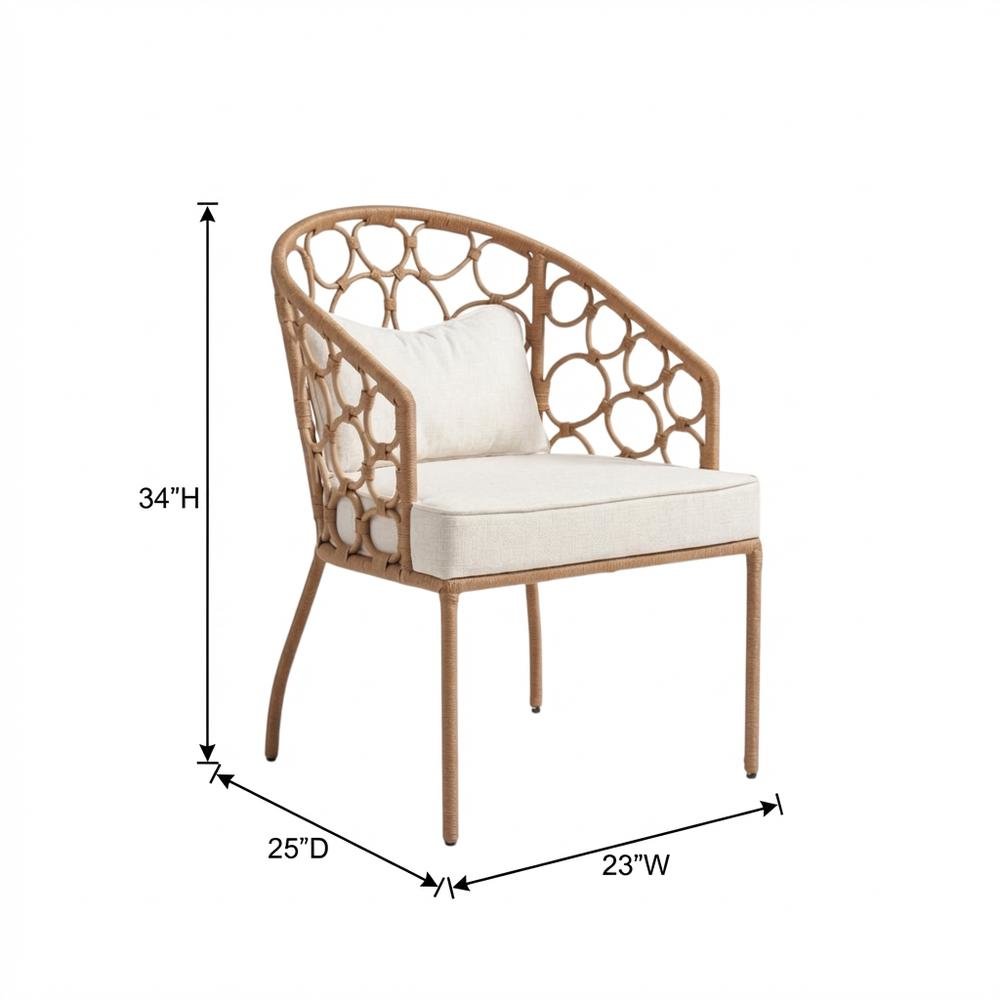 Colorful Dining Chair with Distressed Finish and Stylish Design