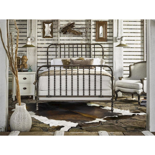 The Guest Room Bed 6/6 In Oiled Bronze Color