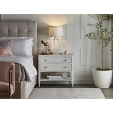 Chelsea Nightstand In Alabaster Color