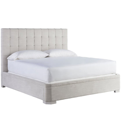 Uptown Bed King 66 In Alabaster Color