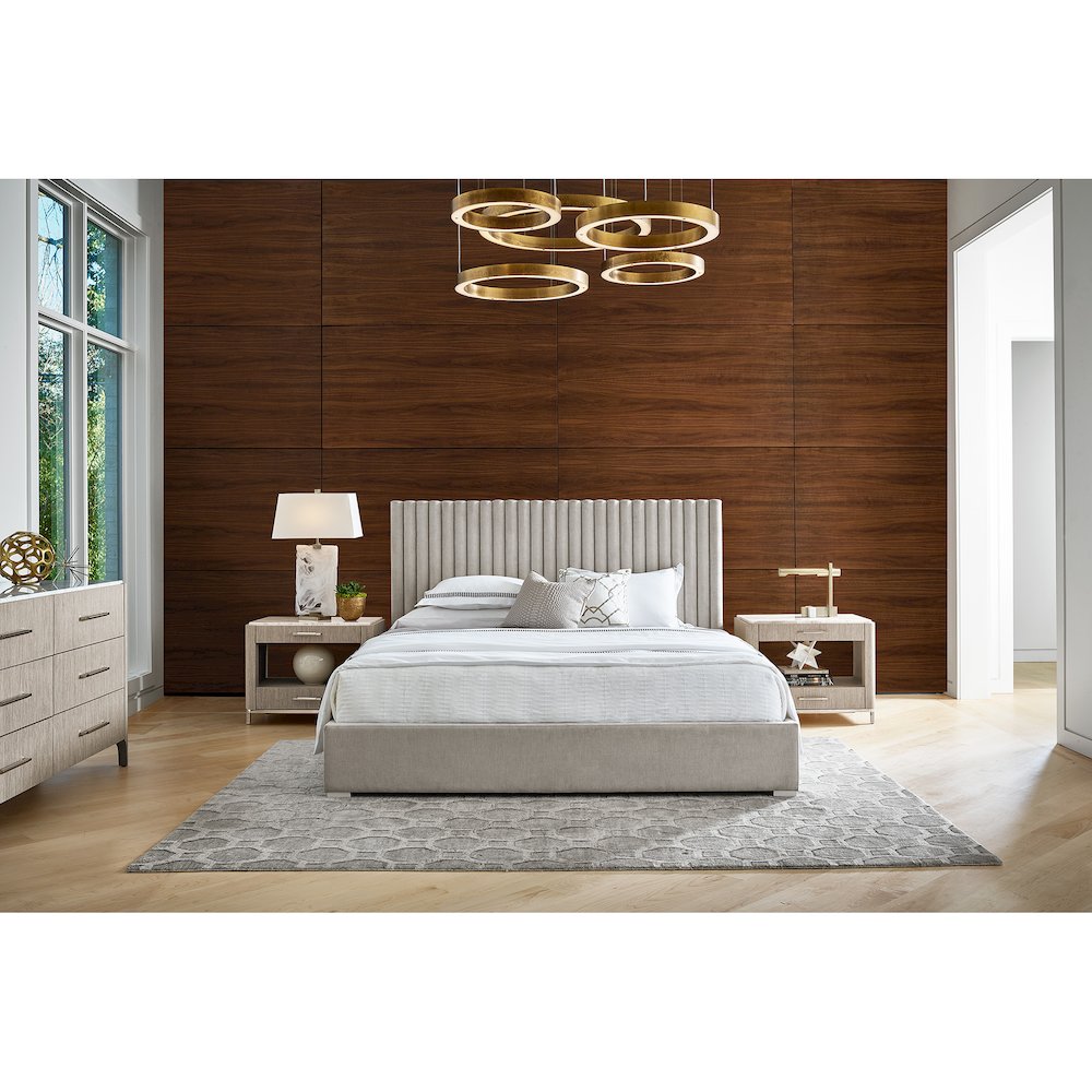 Decker Bed King 66 In Glacier Color