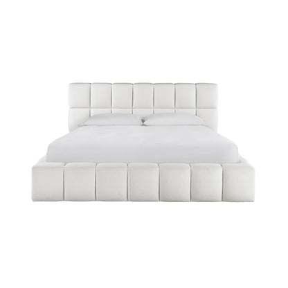 Colina Bed Complete King 66 In Brushed Nickel  Color