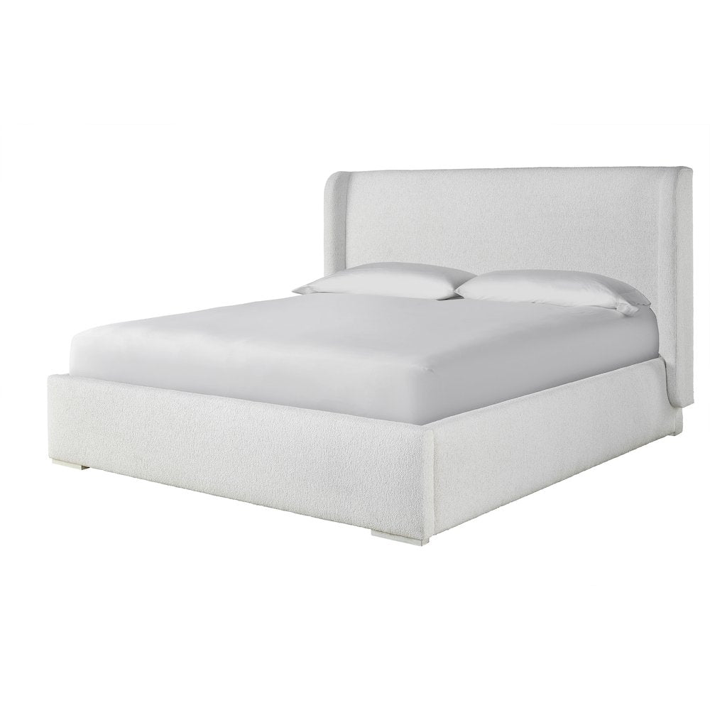 Restore Bed Complete King 66 In Soft, Brushed Nickel Color