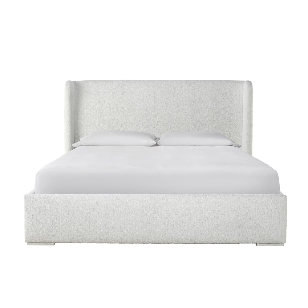 Restore Bed Complete King 66 In Soft, Brushed Nickel Color