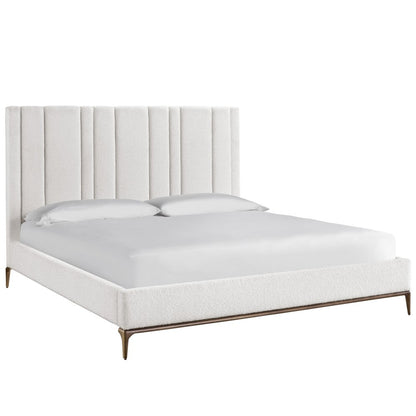Summerland Bed King 66 In Satin Bronze Color