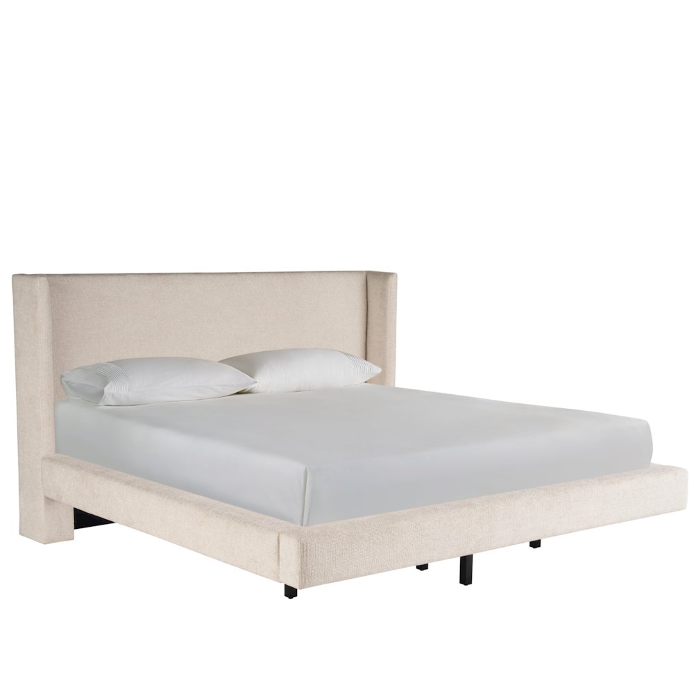 Sainte-Ann Bed King In Polished Nickel Color
