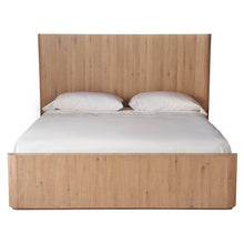 Walker Bed King In Organic Natural Oak Color