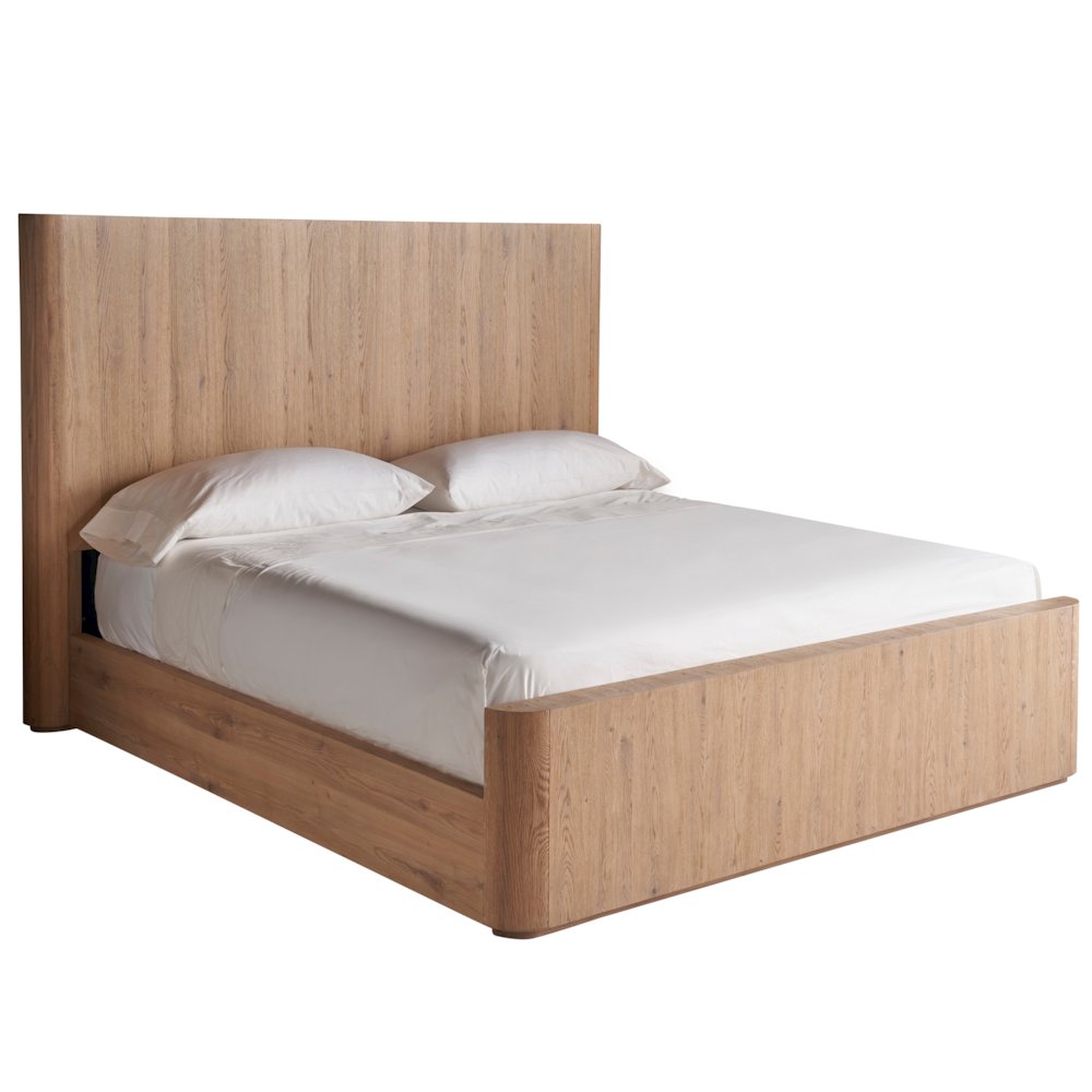 Walker Bed King In Organic Natural Oak Color