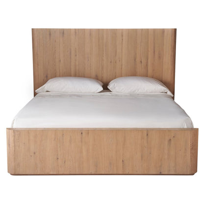 Walker Bed King In Organic Natural Oak Color