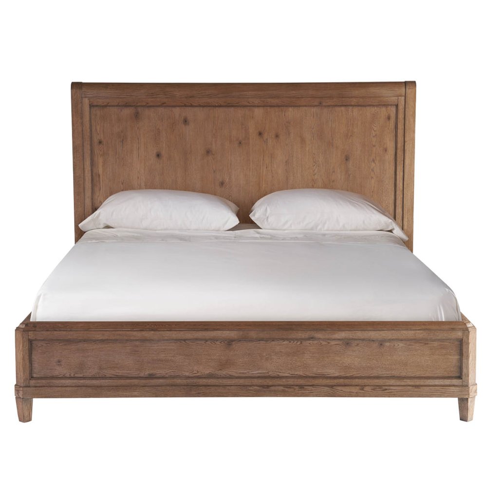 Sienna Panel Bed King in Sienna Color