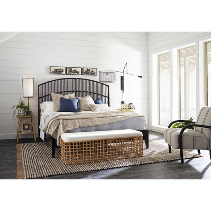 Wailea Accent Table In Natural Rattan Color