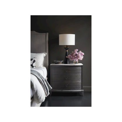 Three Drawer Nightstand In Ravenwood Color