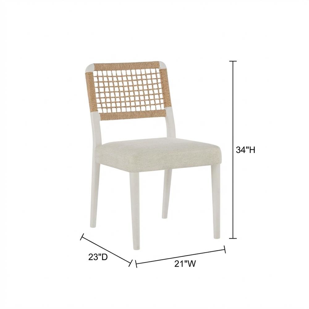 Set of 2 Shoreline Dining Chairs with Oasis Style and Comfortable Design