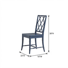 Distressed Finish X-Back Dining Chairs Set of 2 - Stylish Design, Robust