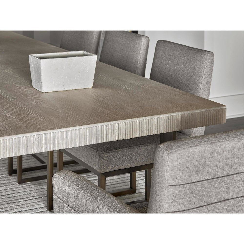Robards Rectangular Dining Table In Quartz Color