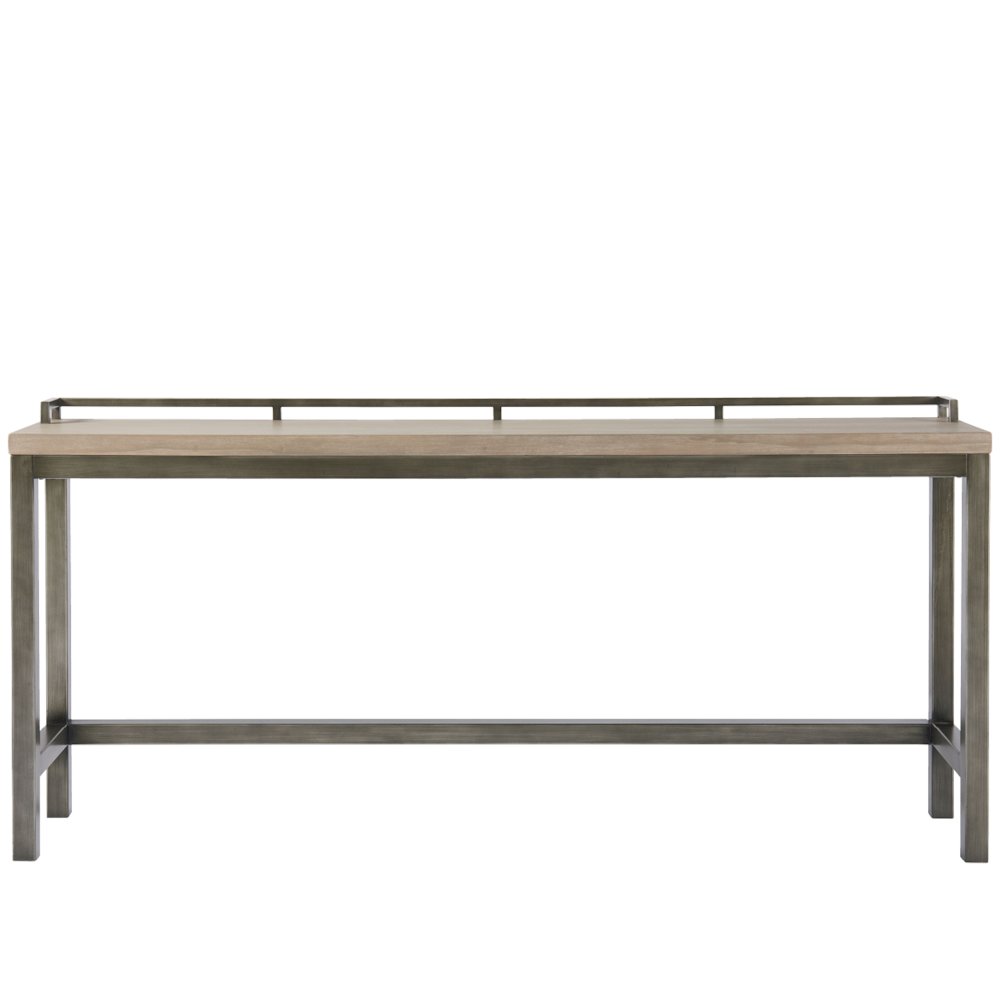 Mitchell Console W/Stools In Greystone Color