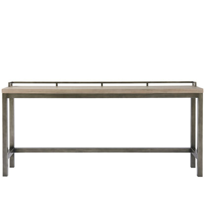 Mitchell Console W/Stools In Greystone Color