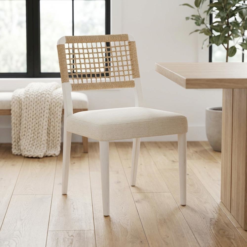 Set of 2 Shoreline Dining Chairs with Oasis Style and Comfortable Design