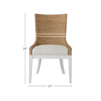 Siesta Key Dining Chair Pair In Sailcloth Color