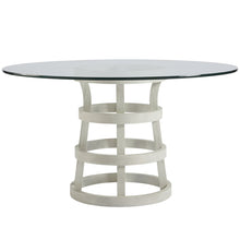 Round Glass Table 54" In Sandbar Color