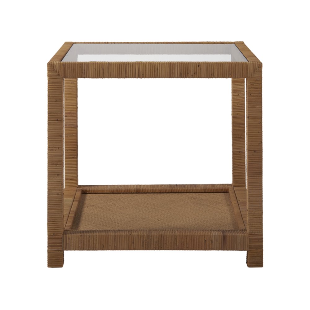 Long Key End Table In Sandbar Color