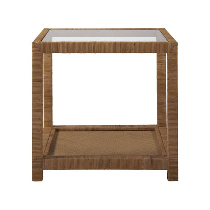 Long Key End Table In Sandbar Color