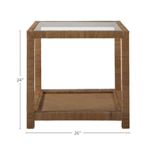 Long Key End Table In Sandbar Color