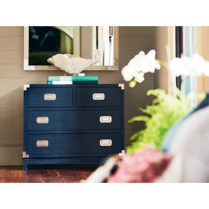 Coastal Campaign Chest In Marina Color