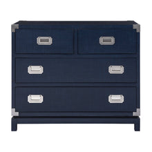 Coastal Campaign Chest In Marina Color
