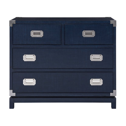 Coastal Campaign Chest In Marina Color