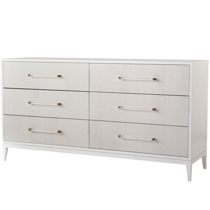 Brentwood Dresser In White Lacquer Color