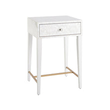 Love Joy Bliss Bedside Table In White Lacquer Color