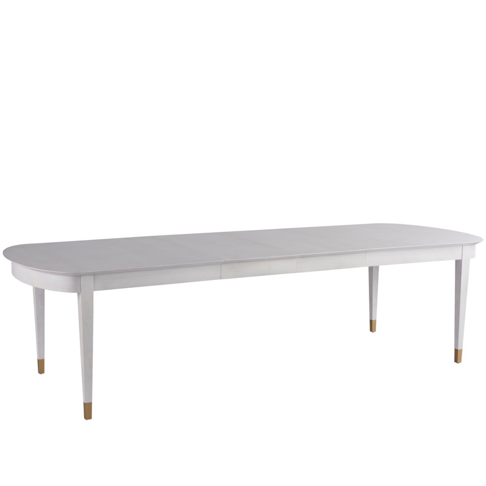 Marion Dining Table In Alabaster Color