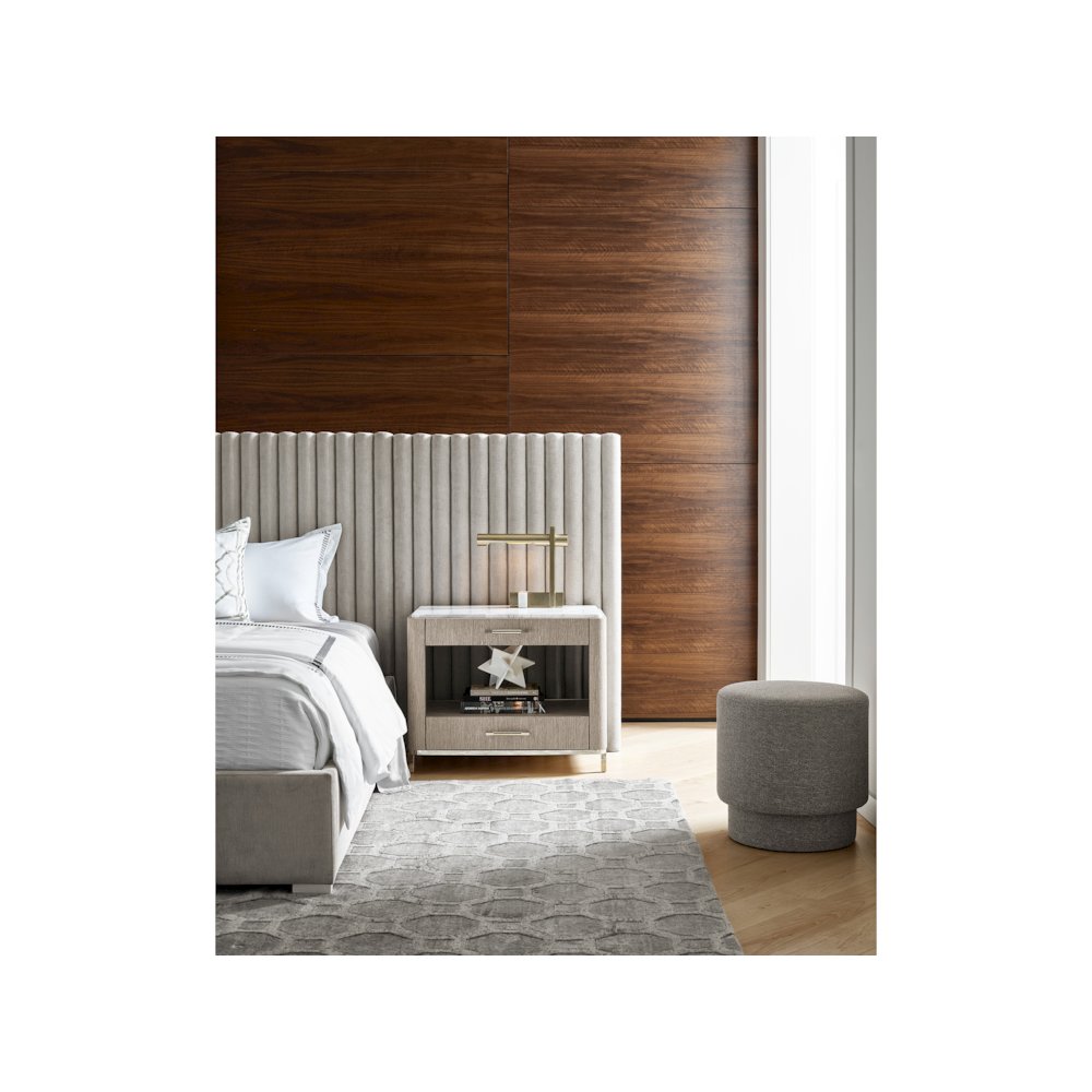 Soren Bedside Table In Pumice Color