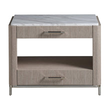 Soren Bedside Table In Pumice Color