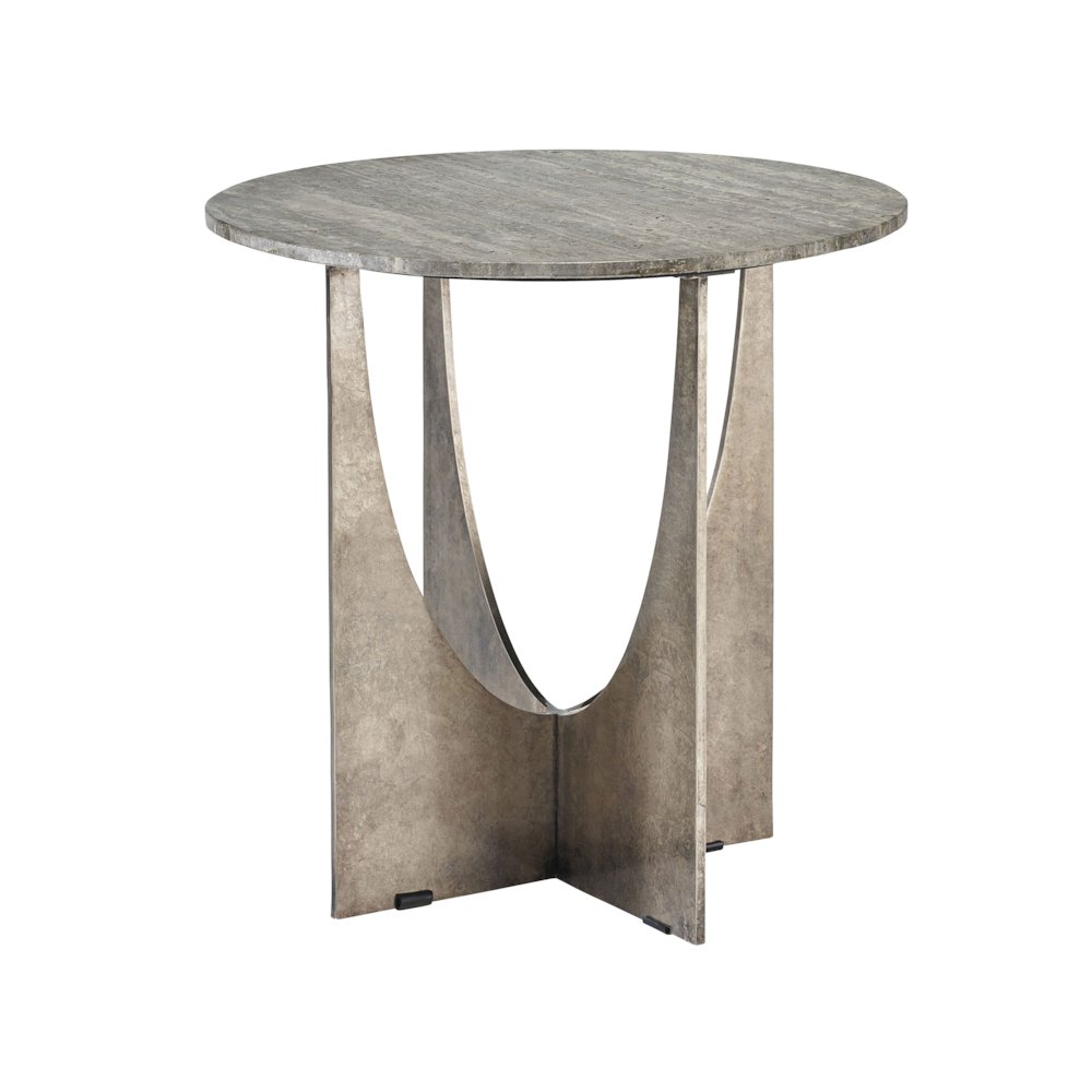 Op Art End Table
