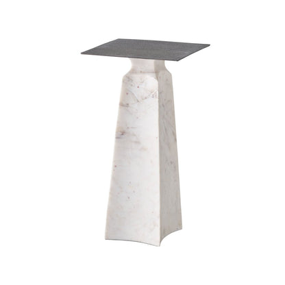 Figuration Side Table Wmarble Base