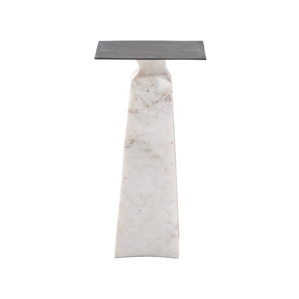 Figuration Side Table Wmarble Base