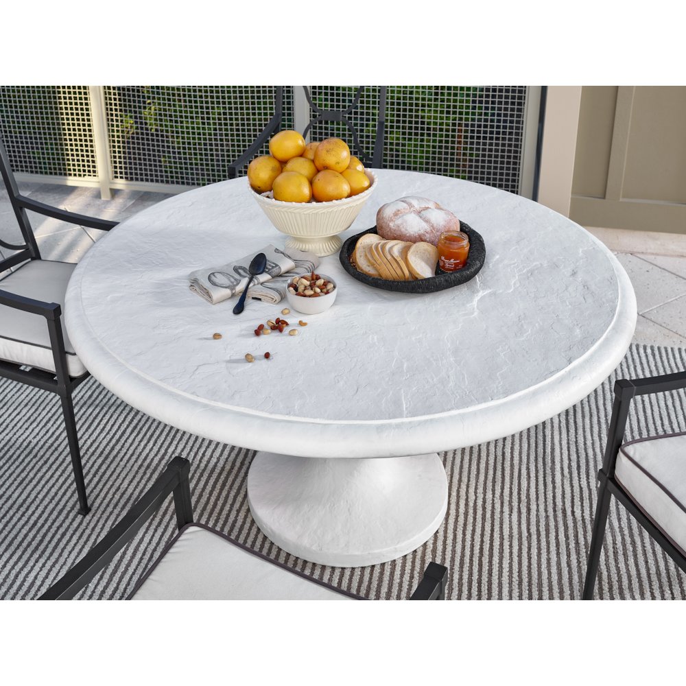 Honolua Bay Dining Table In Abaco White Color